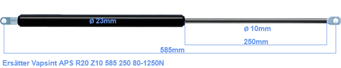 Vapsint APS R20 Z10 585 250